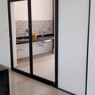 Porta de esquadria 2 folhas 