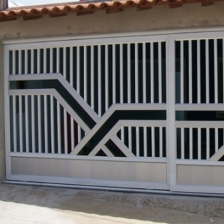 Portão Deslizante Duplo 2 Portão Deslizante Duplo 2